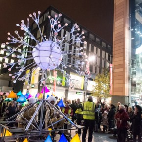 Liverpool One Lights Up