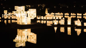 lantern buildings on the river City of Lights - Habitats - Lantern Company - Liverpool - photo credits: Mark Loudon - Mark McNulty
